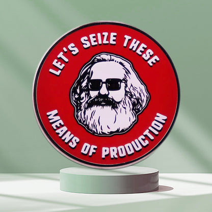 personalized lapel pins-Karl Marx pins